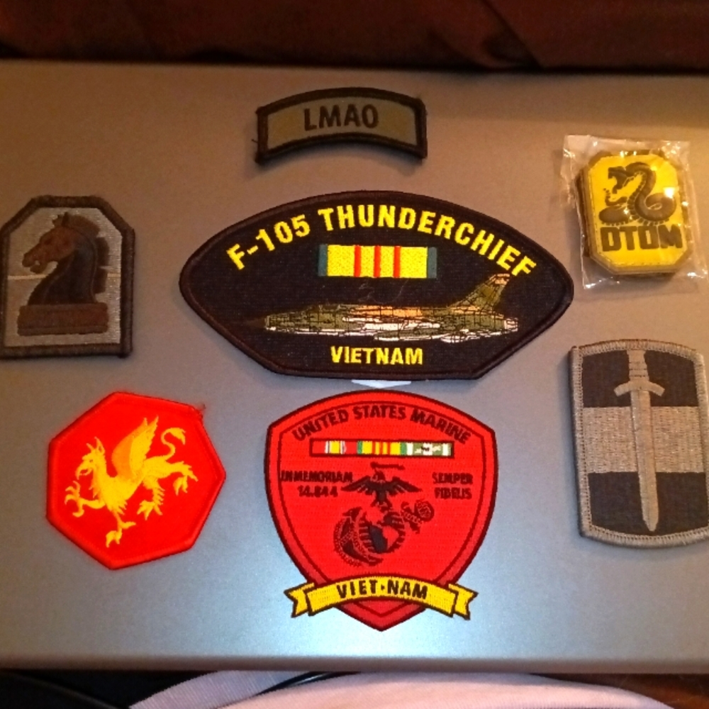 Military Patches Marines Vietnam and More
